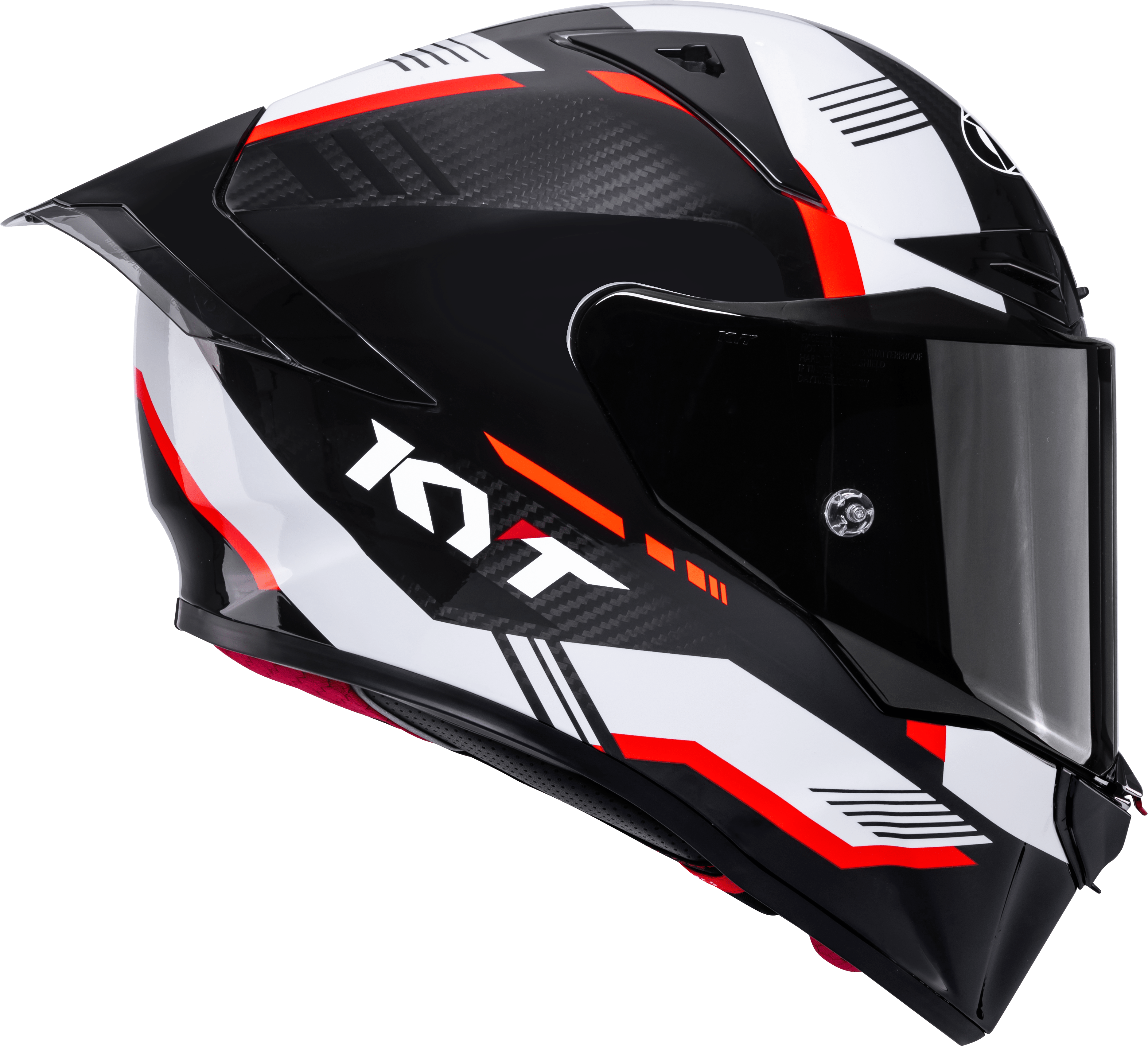 KYT R1R Casco de Carreras Carbono Zona Roja Y6R10007 