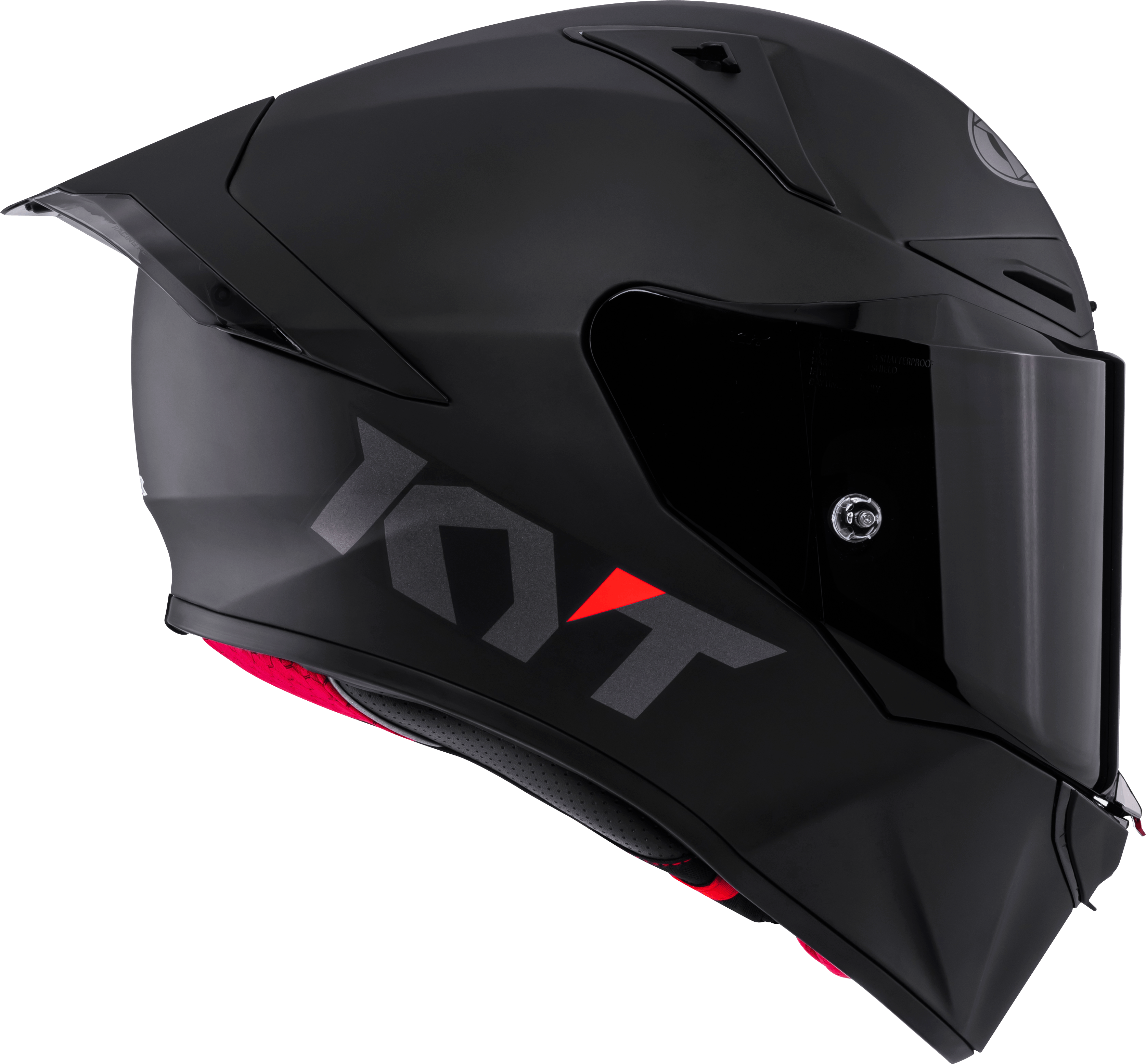 Casco de competición KYT R1R Plain negro mate Y6R100X6 