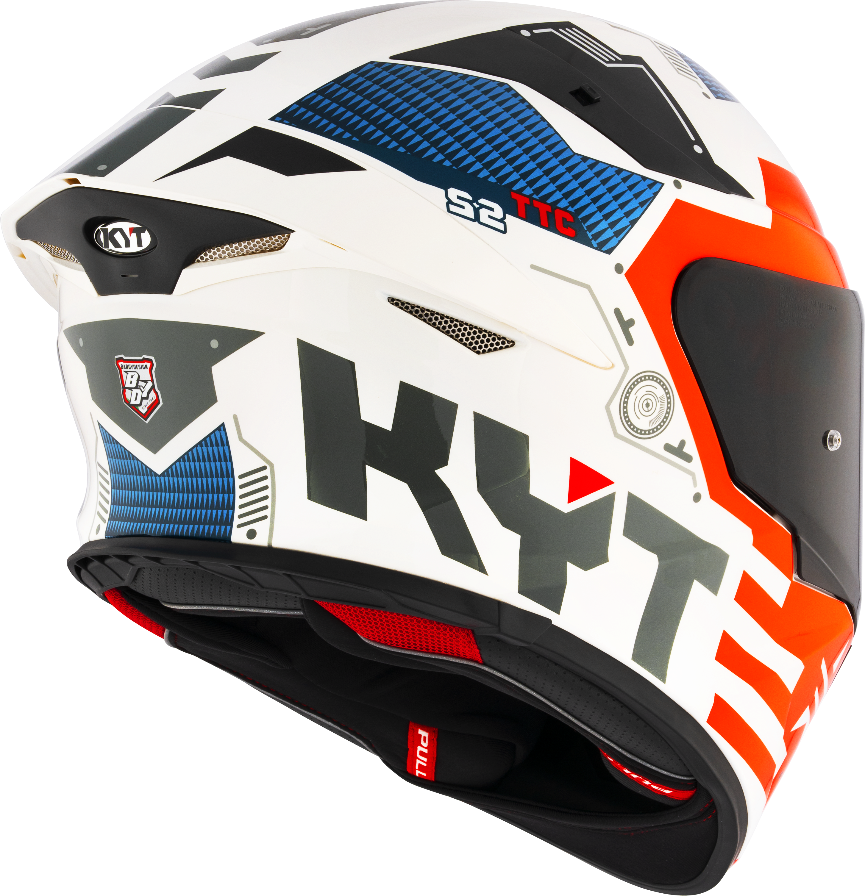 KYT TT-Revo Casco Fuselaje Rojo Y6TR0020 