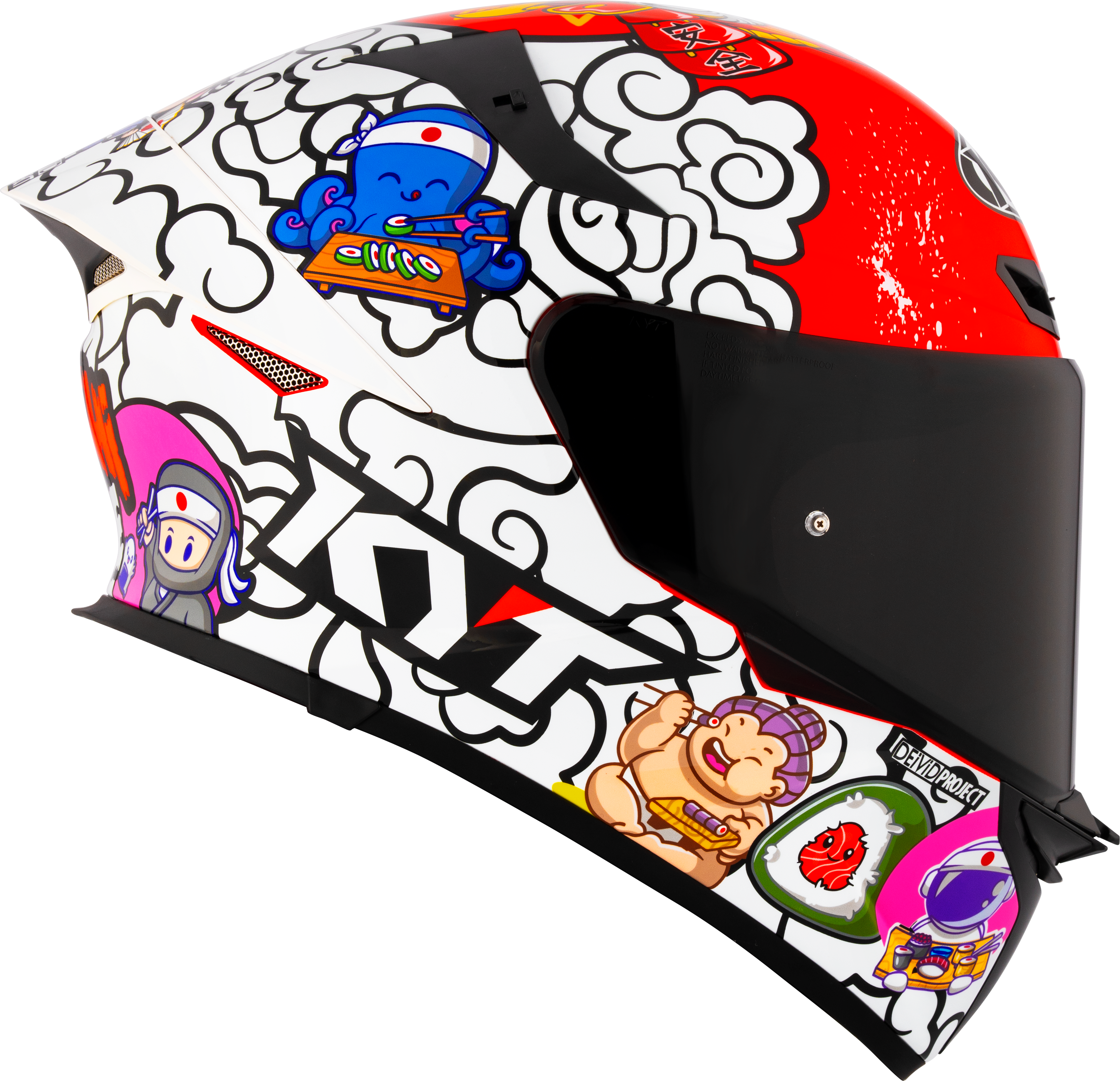 KYT TT-Revo Casco Sushi Time Y6TR0042 