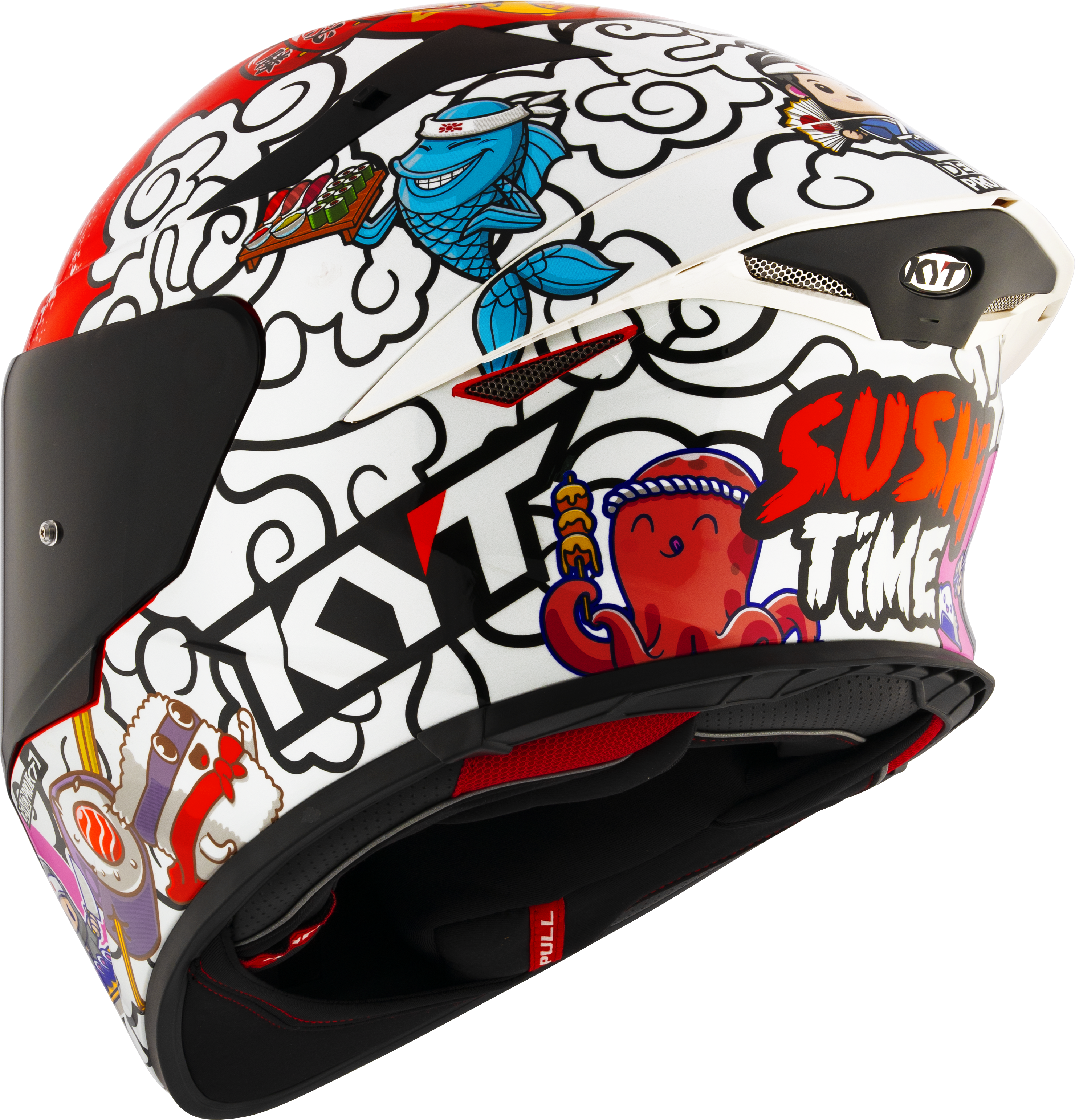 KYT TT-Revo Casco Sushi Time Y6TR0042 