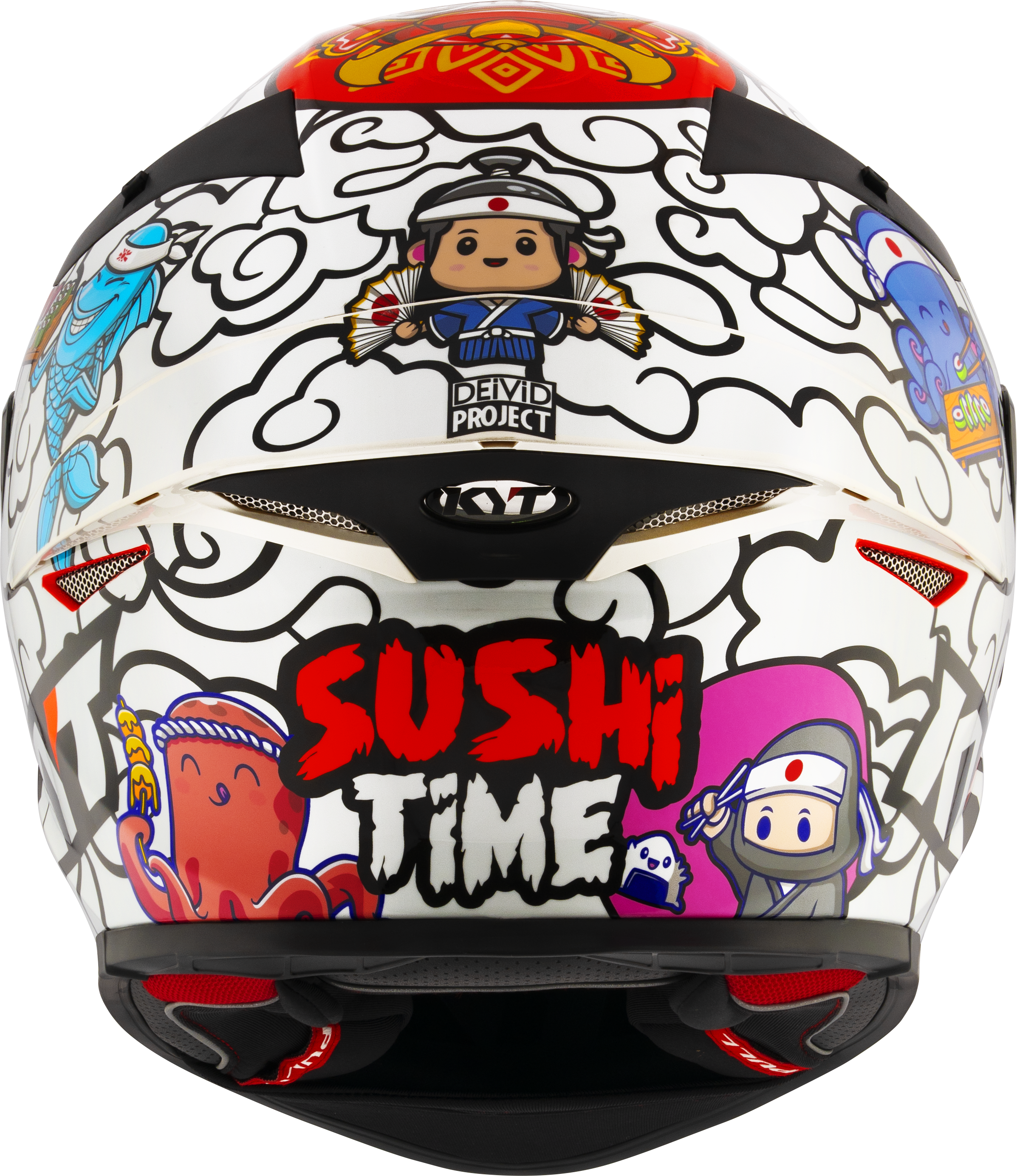 KYT TT-Revo Casco Sushi Time Y6TR0042 