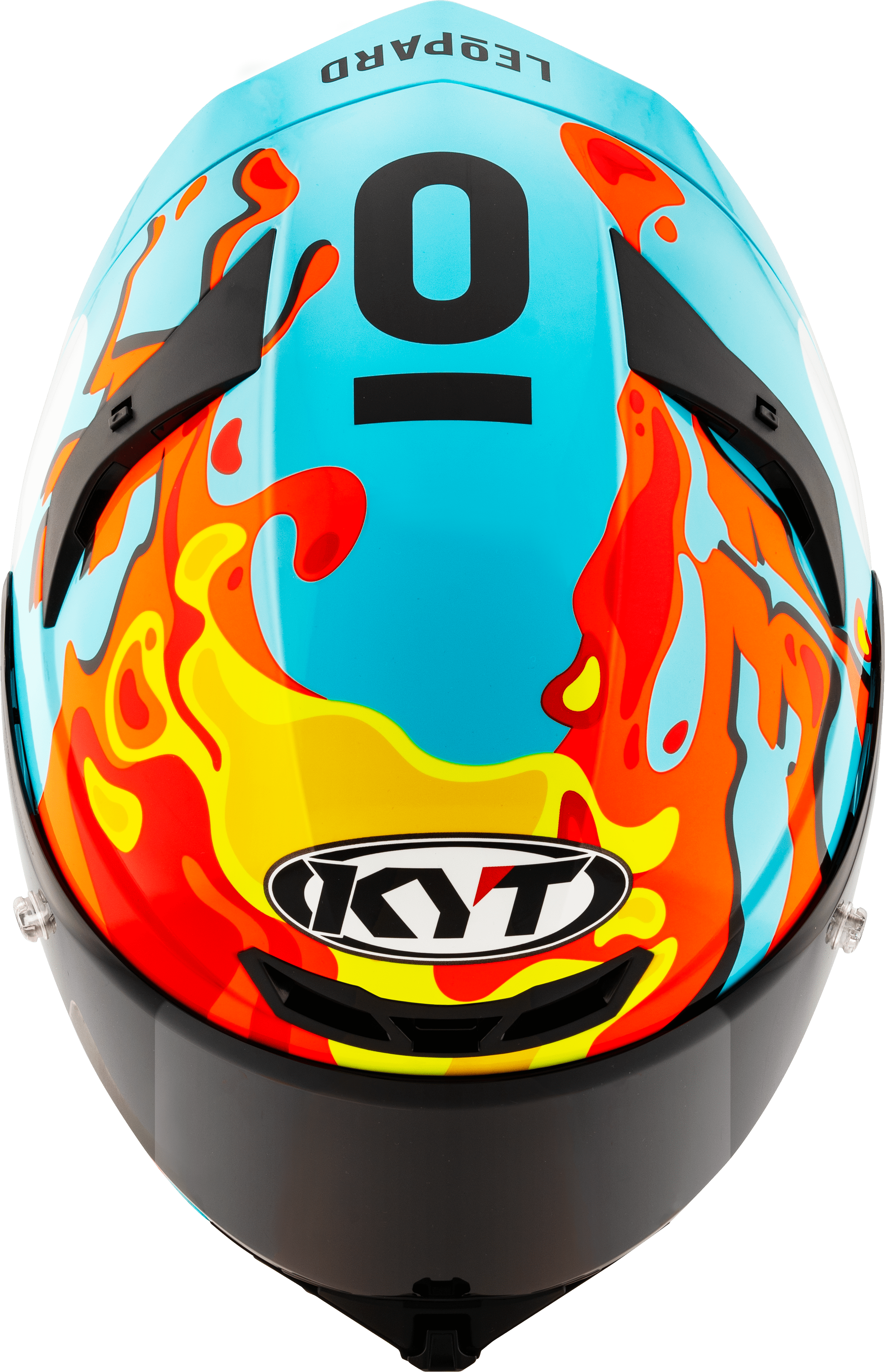 KYT TT-Revo Casco Réplica Leopard Aragon Y6TR0054 