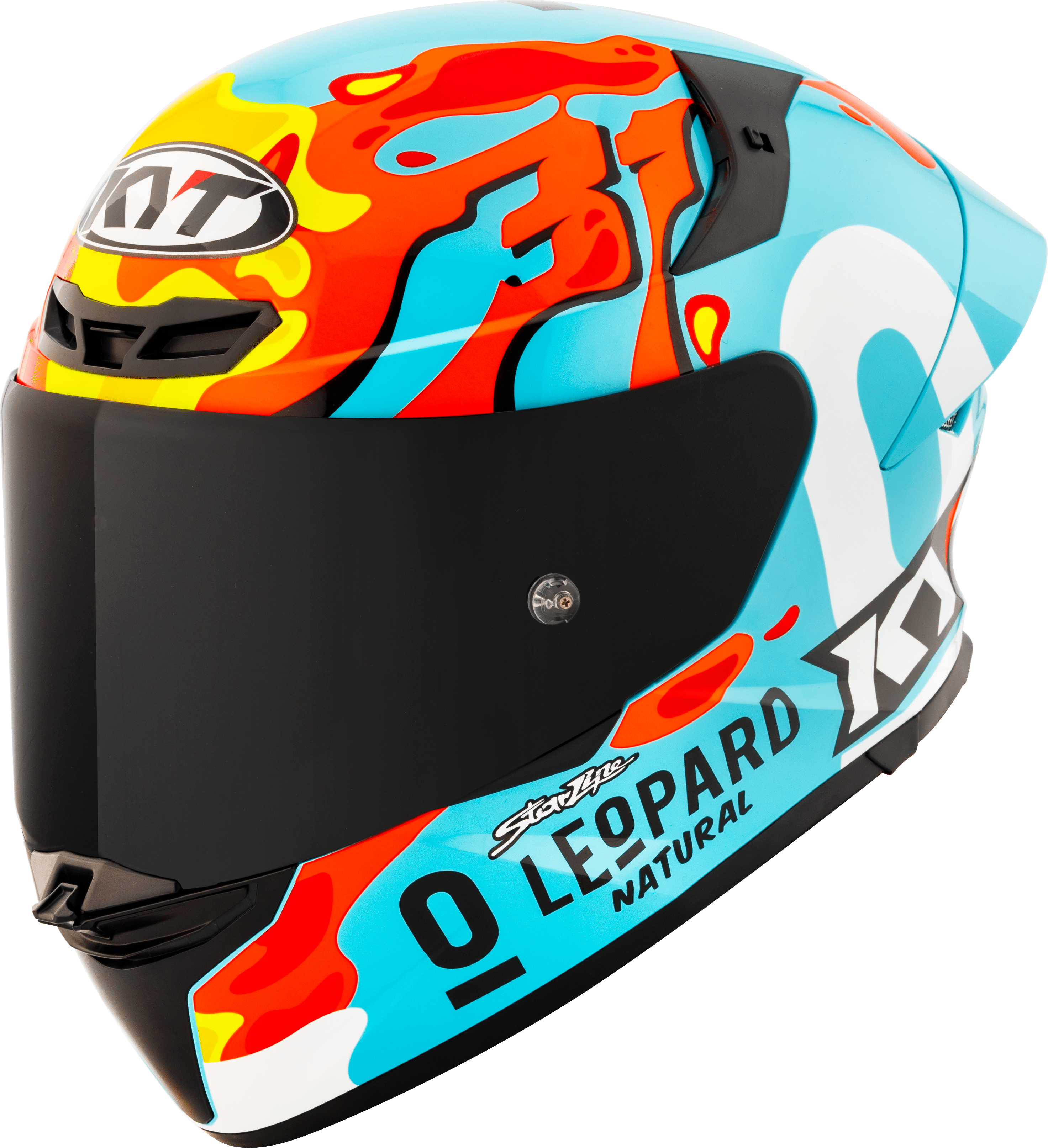 KYT TT-Revo Casco Réplica Leopard Aragon Y6TR0054 