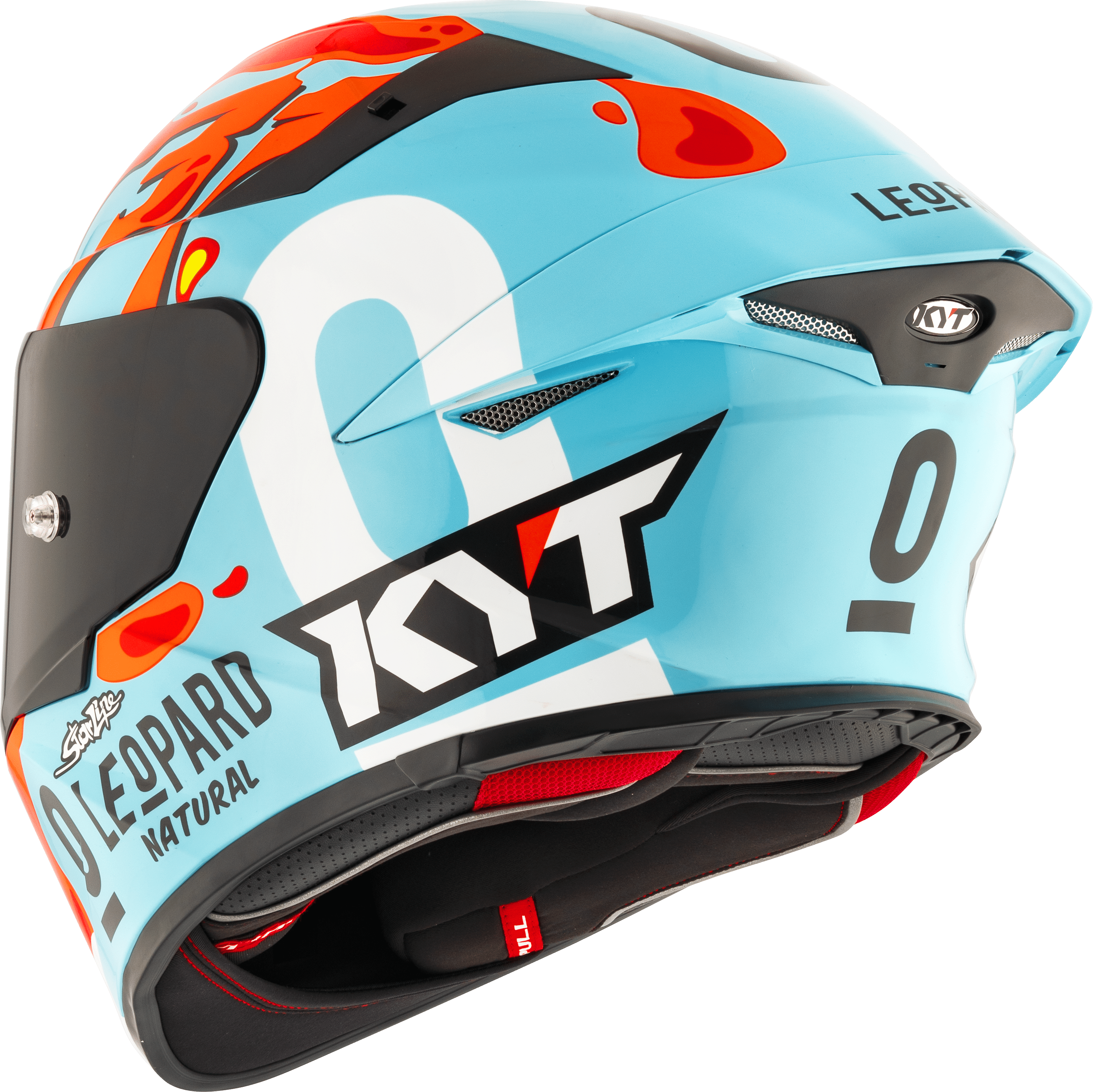 KYT TT-Revo Casco Réplica Leopard Aragon Y6TR0054 