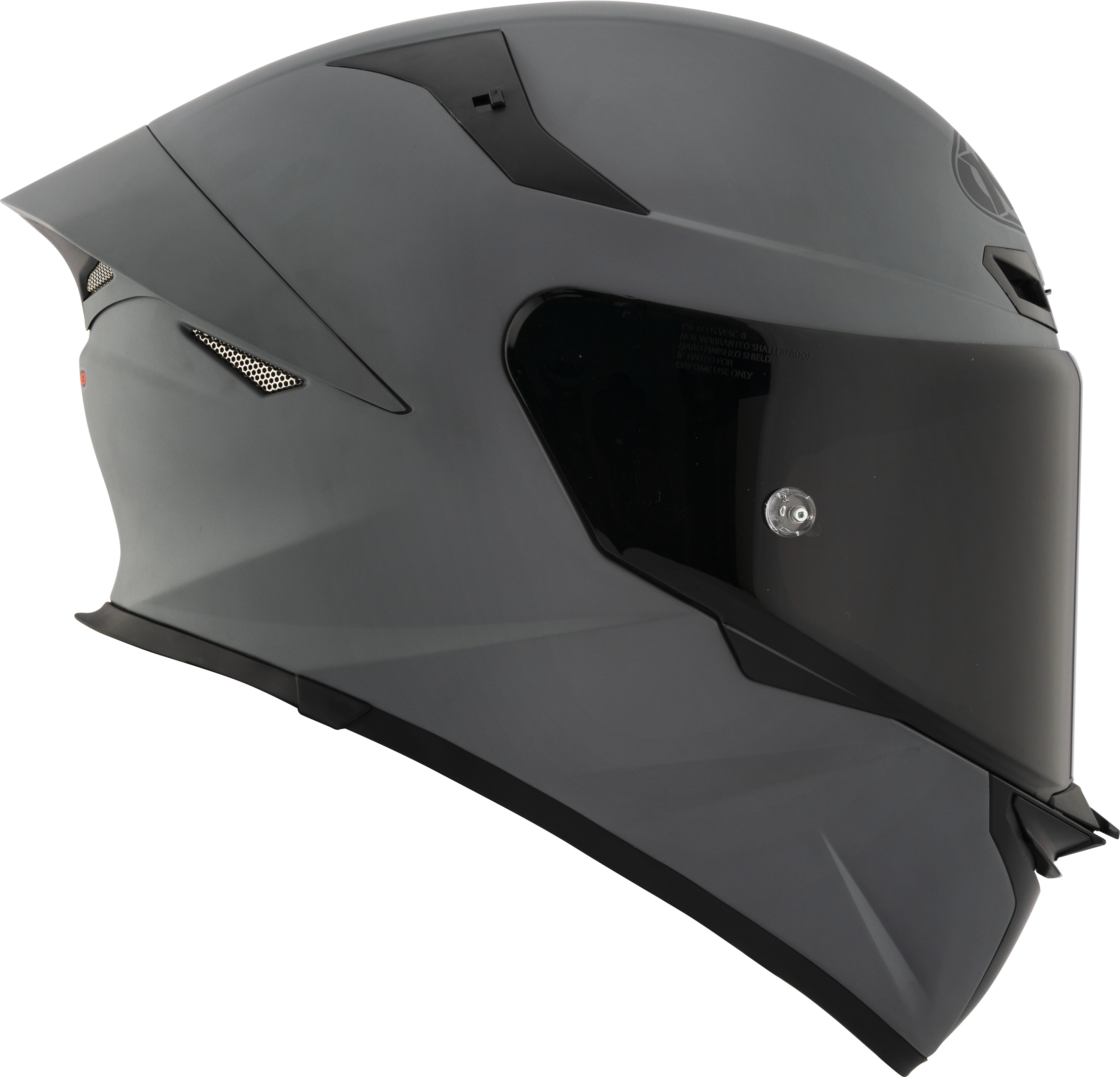 KYT TT-Revo casco gris antracita mate Y6TR00X1 