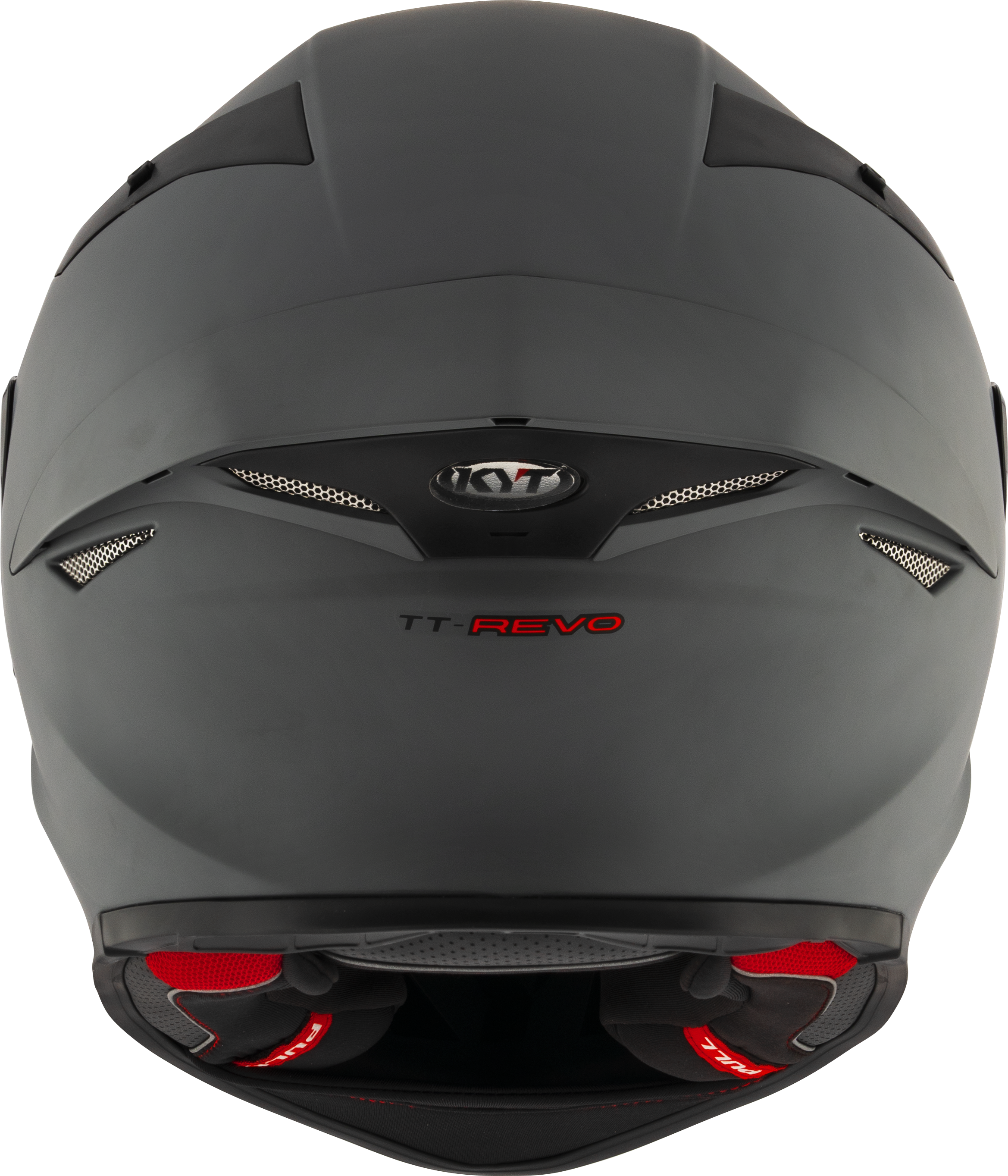KYT TT-Revo casco gris antracita mate Y6TR00X1 