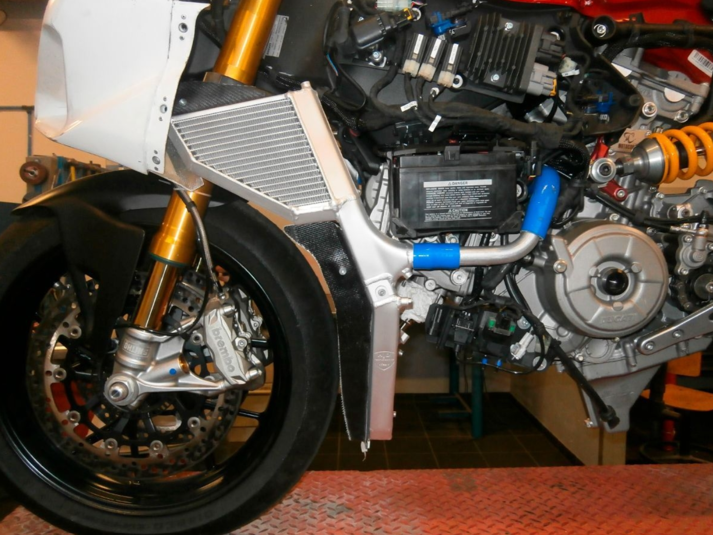 H2O Performance Agua + Kit de enfriador de aceite EVO Ducati Panigale V2 955 (20-24) 