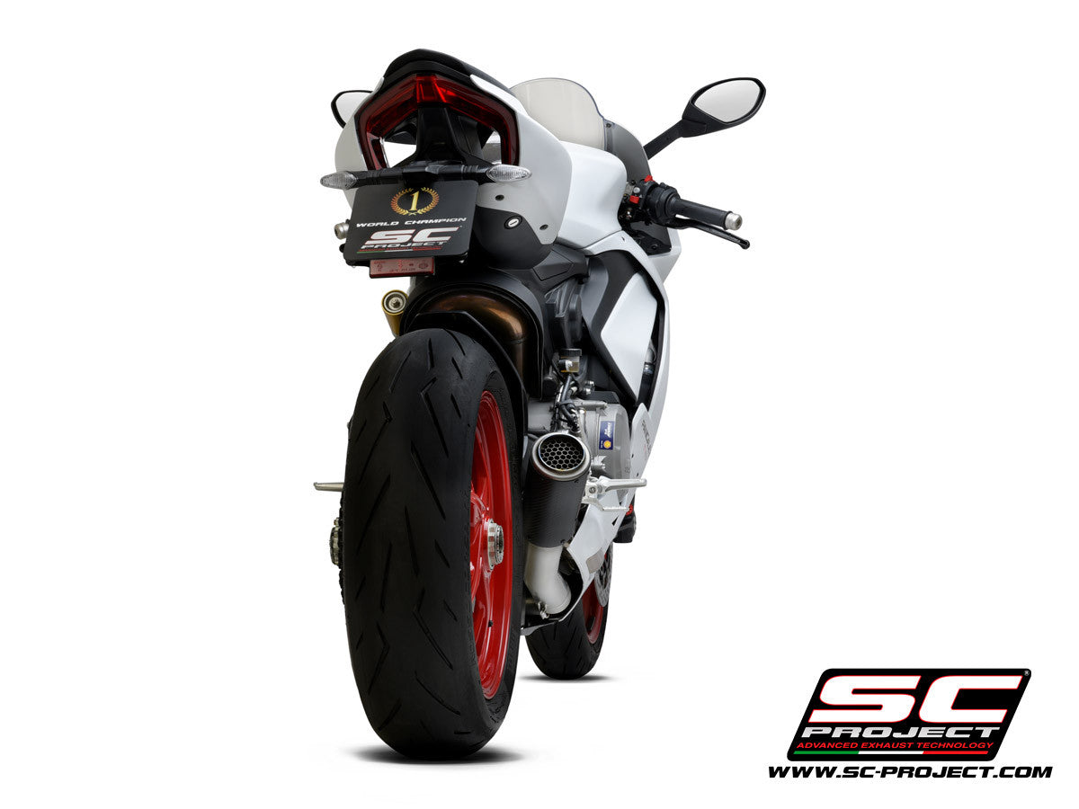 Sistema semi-completo SC-Project CR-T para Ducati Panigale V2 955 (20-24) D35A-LT69CR 