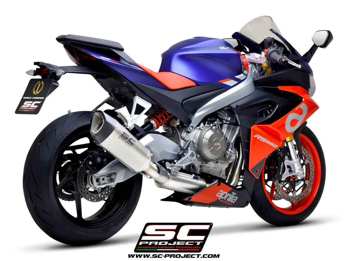 Sistema completo SC-Project 2-1 SC1-R Aprilia RS 660 (20-24) A23A-KC90 