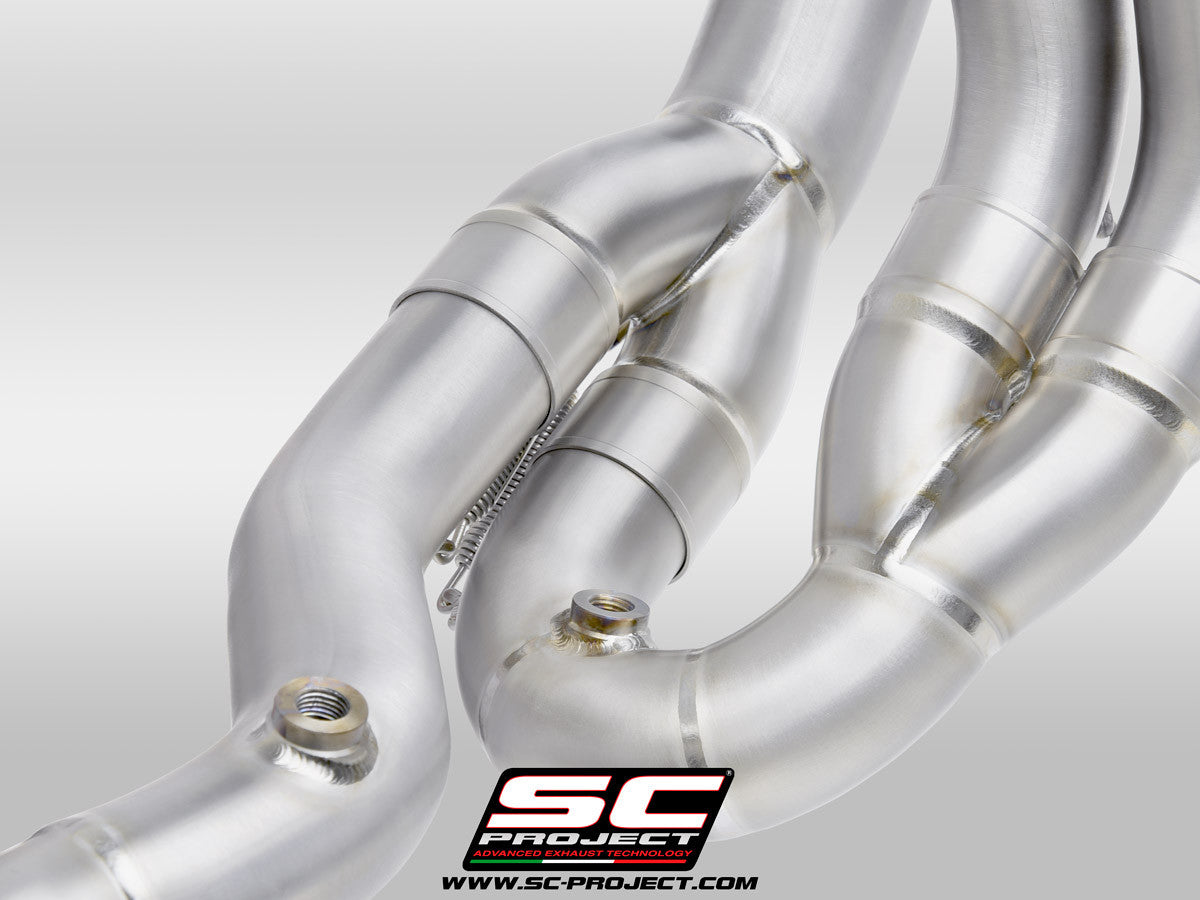 Sistema de escape completo SC-Project Titan SC1-R (250mm) para Aprilia RSV4 1100 Factory (21-25) A27A-TC90C 