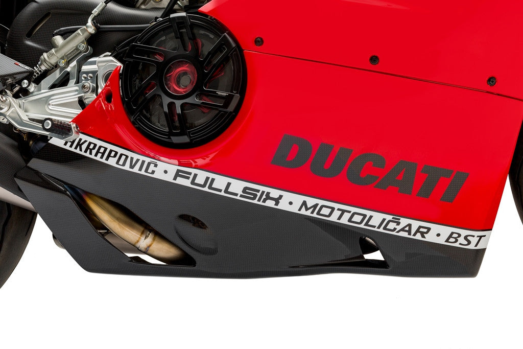 Panel lateral derecho inferior de carbono Fullsix Ducati Panigale V4/S/R (18-21) 
