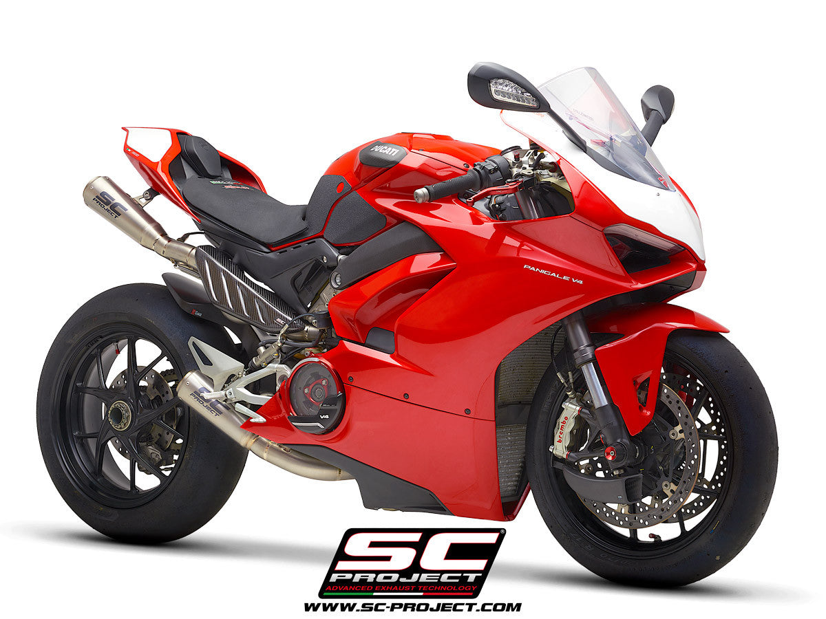 SC-Project sistema completo S1-GP Ducati Panigale V4/S (18-20) D26A-TC43T 