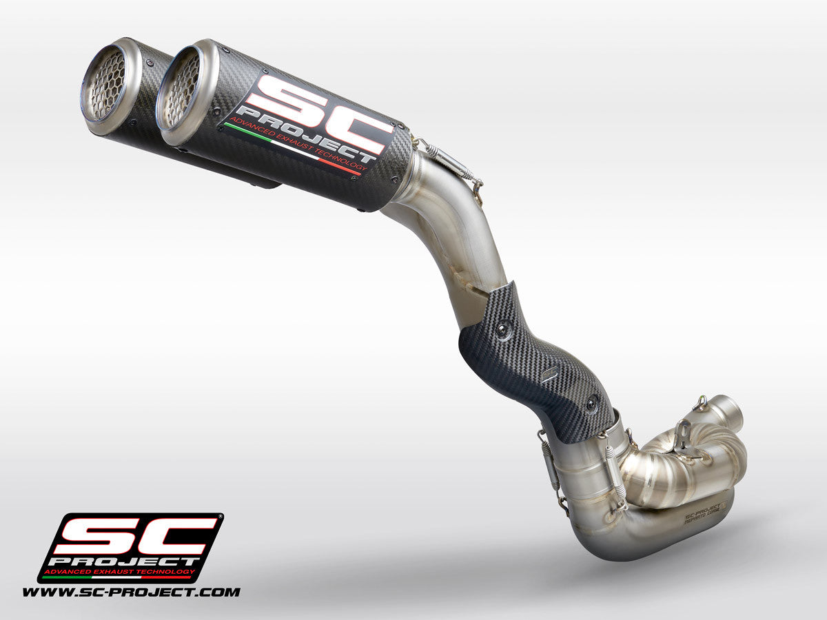 SC-Project Sistema de escape semi-completo CR-T Ducati Panigale V4/S (18-20) D26A-T68C 