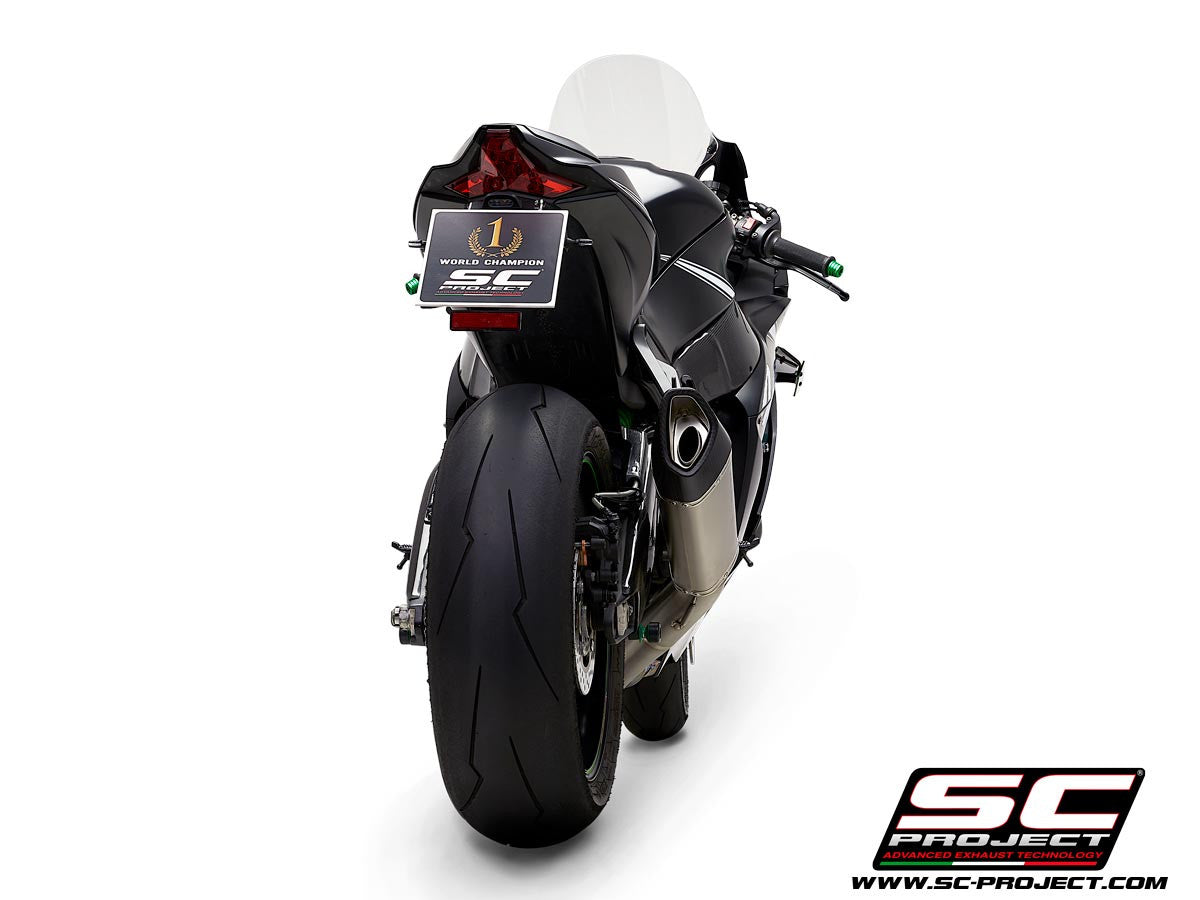 SC-Project Slip-On SC1-R + tubo de reemplazo KAT para Kawasaki ZX-10 R/RR (16-20) K22A-DET91 