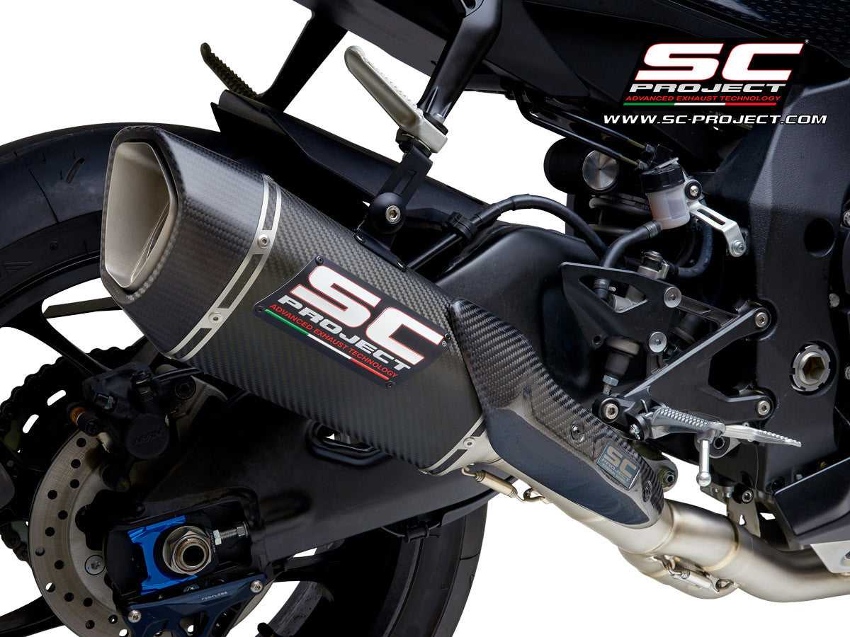 SC-Project Slip-On SC1-R + tubo de reemplazo KAT Yamaha YZF-R1/M RN49 (17-19) 