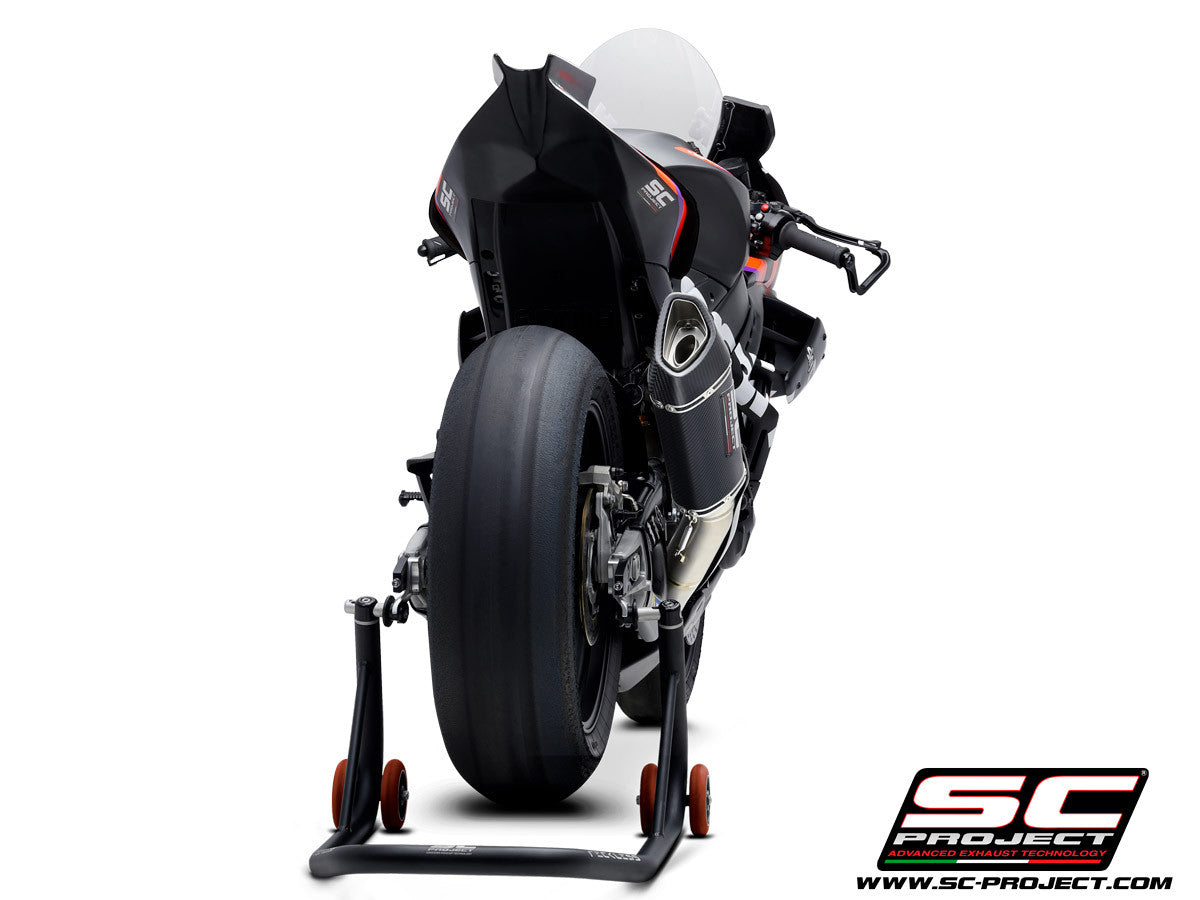 Sistema de escape completo SC-Project Titan SC1-R (250mm) para Aprilia RSV4 1100 Factory (21-25) A27A-TC90C 