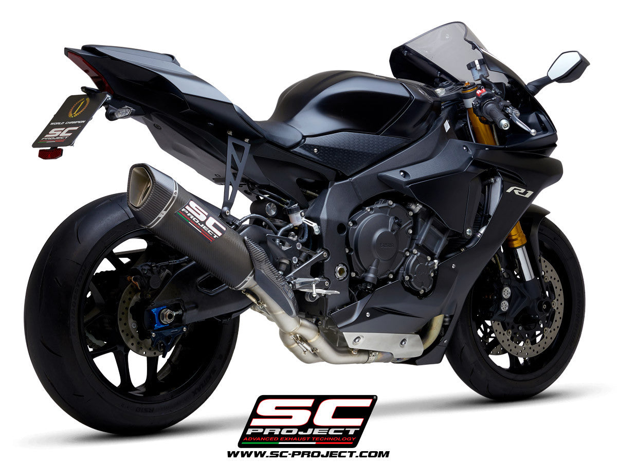 SC-Project Slip-On SC1-R + tubo de reemplazo KAT Yamaha YZF-R1/M RN65 (20-25) 