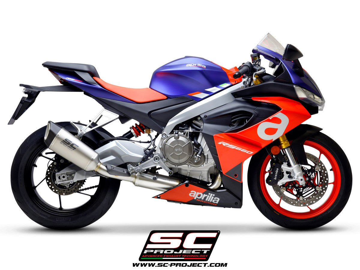 Sistema completo SC-Project 2-1 SC1-R Aprilia RS 660 (20-24) A23A-KC90 