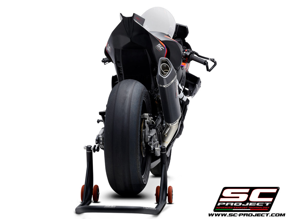 Sistema de escape completo SC-Project Titan SC1-R (350mm) para Aprilia RSV4 1100 Factory (21-25) A27A-TC93C 