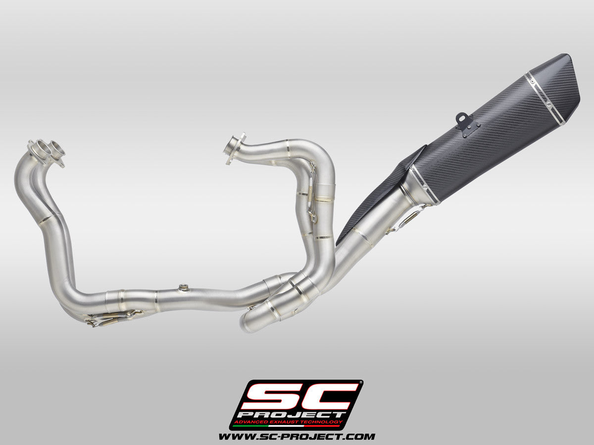 SC-Project Titan sistema completo SC1-R (350 mm) Aprilia RSV4 1100 Factory (21-24) A27A-TC93C 