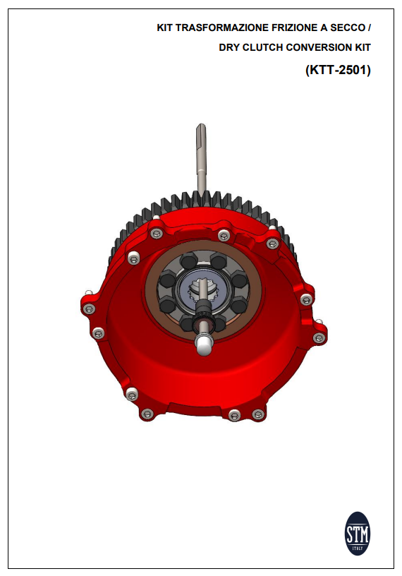 STM EVO GP embrague seco Ducati Panigale V2 955 (20-24) KTT-2600 