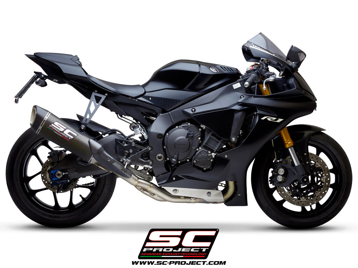 SC-Project Slip-On SC1-R + tubo de reemplazo KAT Yamaha YZF-R1/M RN32 (15-16) 