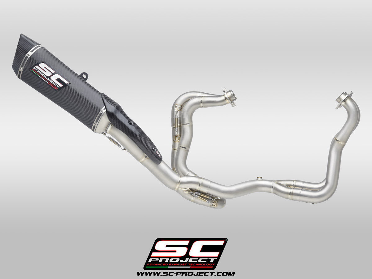 SC-Project Titan sistema completo SC1-R (350 mm) Aprilia RSV4 1100 Factory (21-24) A27A-TC93C 