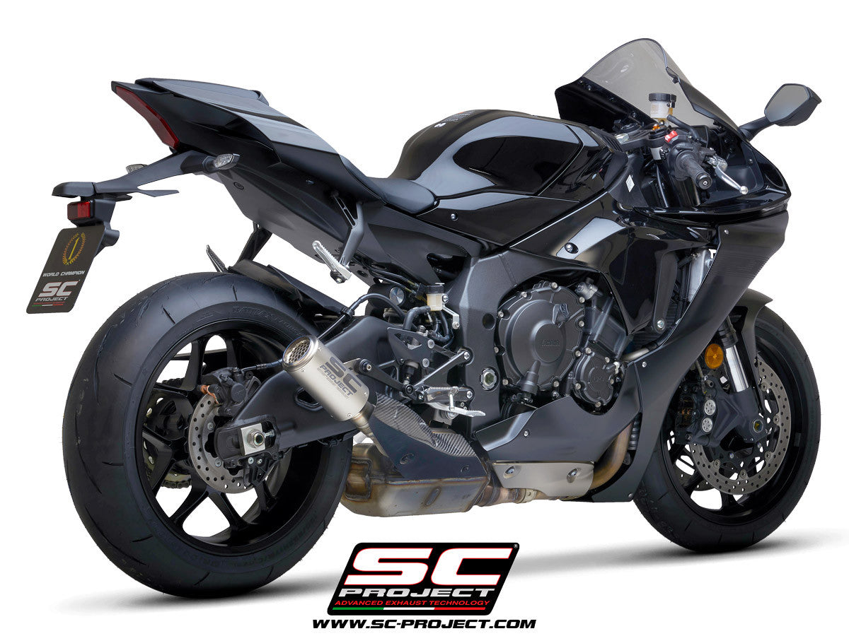SC-Project Slip-On CR-T Yamaha YZF-R1/M RN49 (17-19) Y11B-T36 