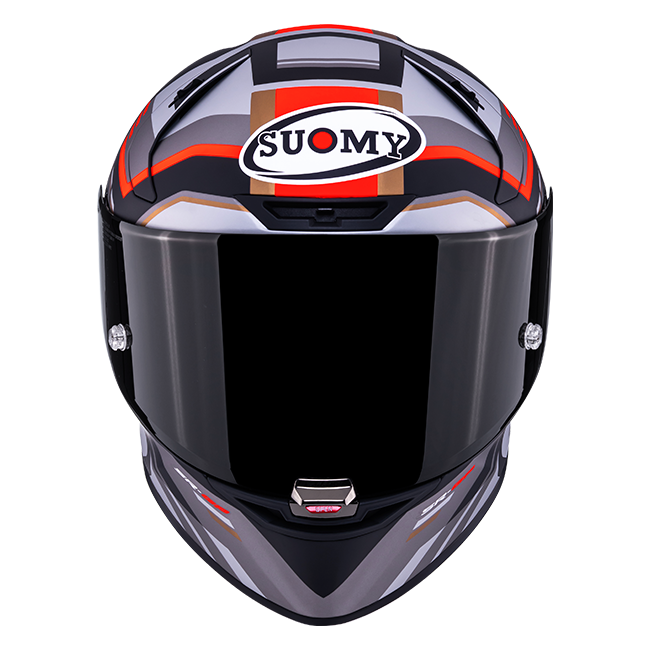Suomy SR-GP Evo Casco Infrarrojo Mate Gris/Rojo/Negro K6S20025 