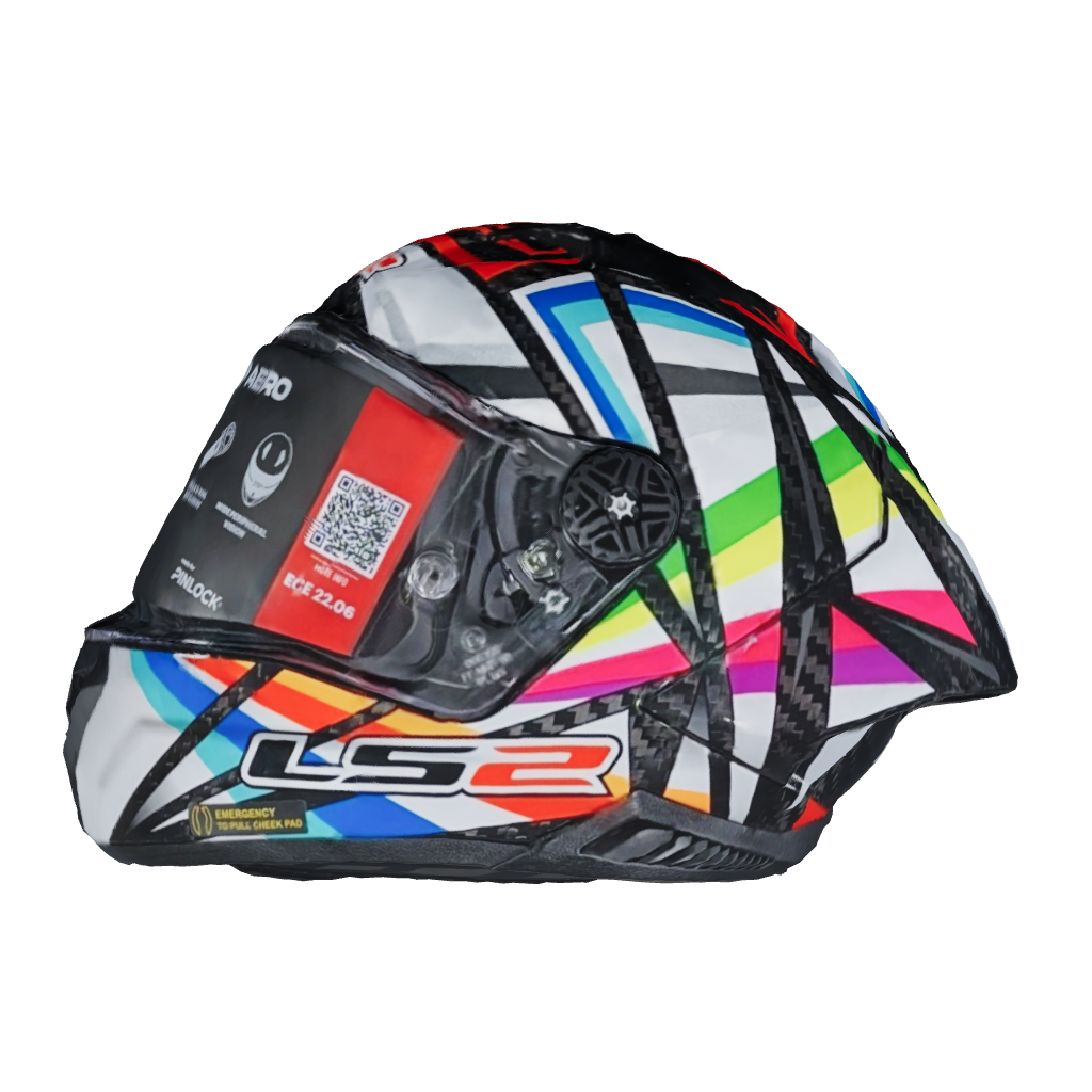Casco LS2 FF805 Thunder GP Aero Flash Black 168059002 