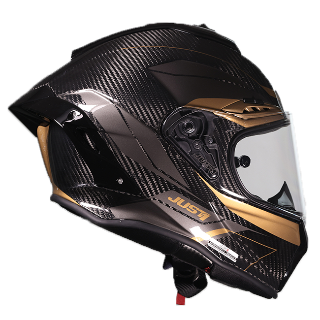 Just1 J-PGR Casco Impulso Oro / Carbono Brillante 6031110995016 