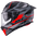 KYT R2R Casco Parsec Mate Gris / Rojo Y6R20023 