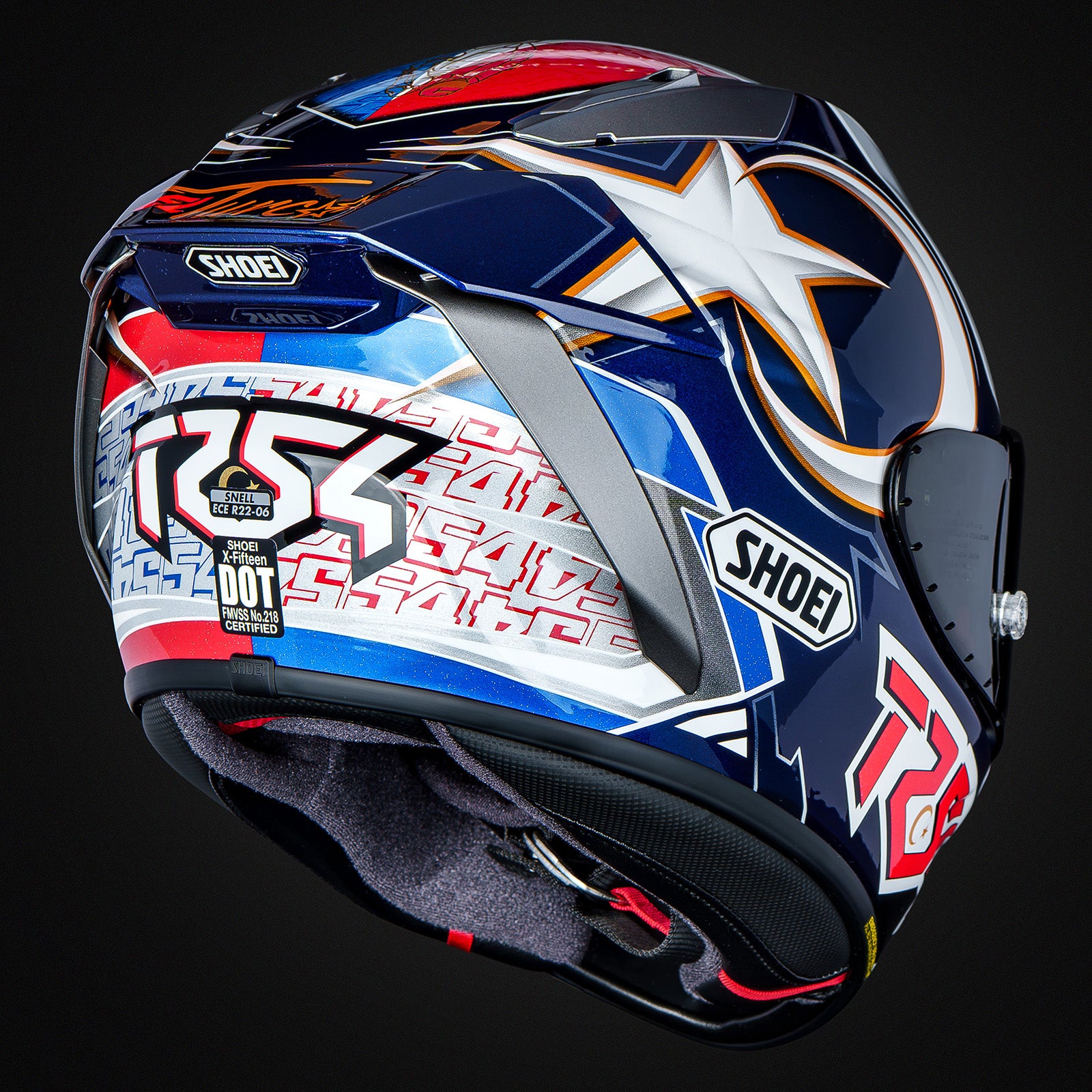 Shoei X-SPR PRO Casco Réplica de Toprak Razgatlıoğlu 2025 
