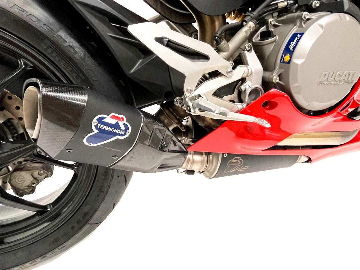 Sistema de escape semi-completo de acero inoxidable Termignoni para Ducati Panigale V2 955 (20-24) D22109440INC 