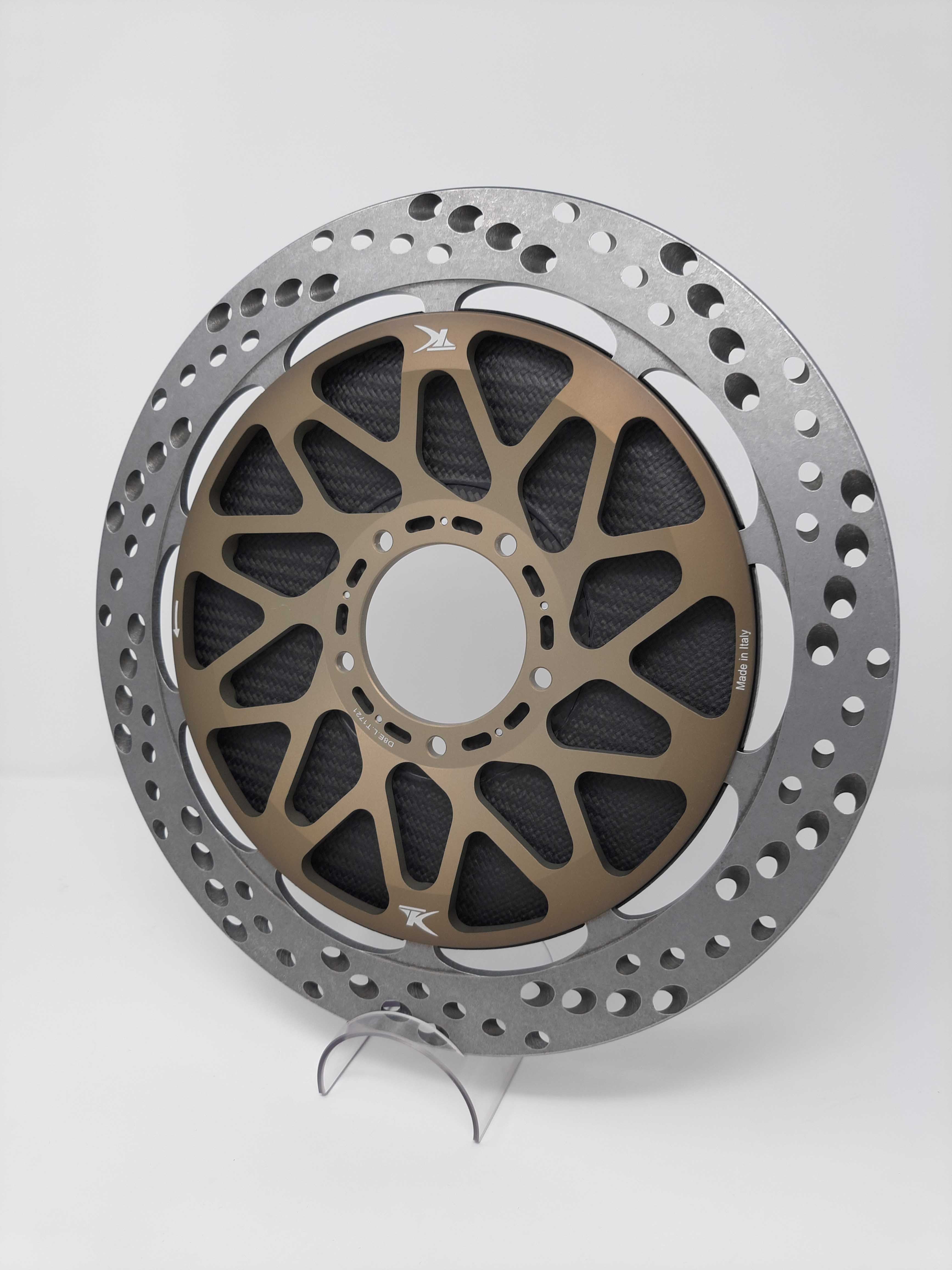 TK Discos de freno de carbono cubiertas de discos de freno Ducati Panigale V4/S (2025) 