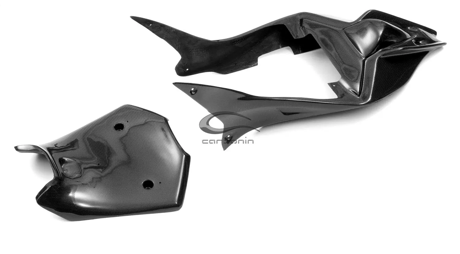 Juego completo de carenado de carbono Aprilia RSV4/RR/RF/1100 Factory (15-20) Carbonin 