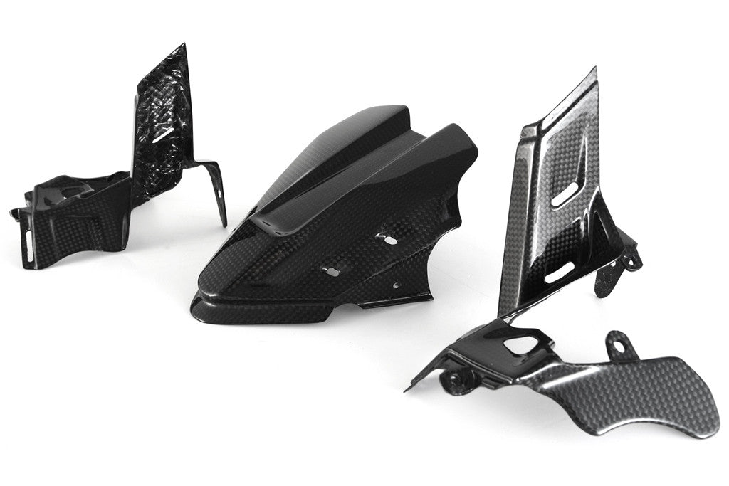 Cubierta de instrumentos "sin GPS" Carbon Fullsix Ducati Panigale V4/S/R (18-24) 