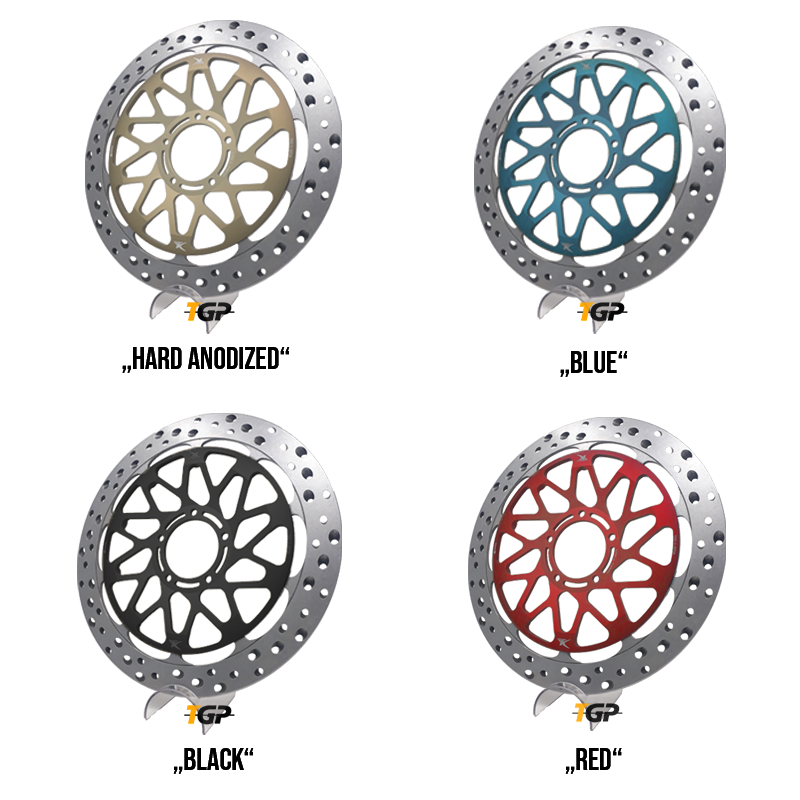 TK Discos de Freno SBK EVO 6.75 Discos de freno Kit BMW S1000RR K46 con soporte HP (09-18) 