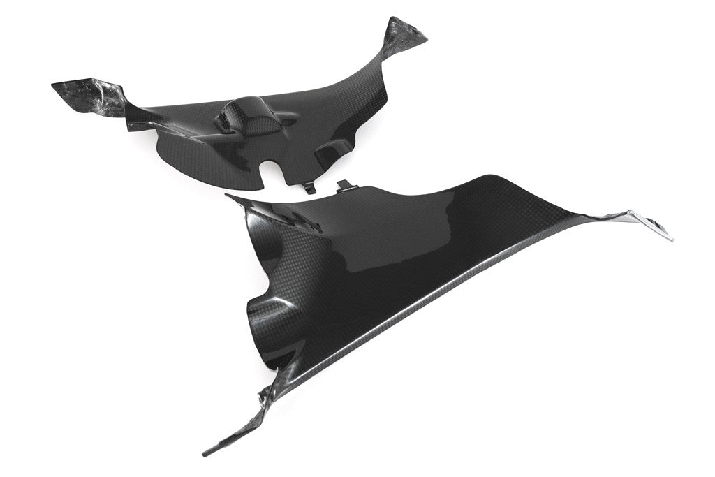 Cubiertas de conducto de aire de carbono Fullsix Ducati Panigale V4/S/R (18-24) 