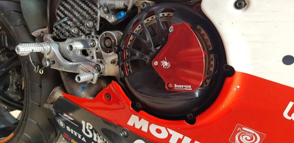 Cubierta de embrague seco + Acelerador de flujo Spider Ducati Panigale V4 R (19-24) 20.D205 