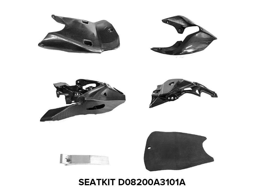 Chasis trasero "SBK" de aluminio para Ducati Panigale V4/S/R (18-24) Pierobon 