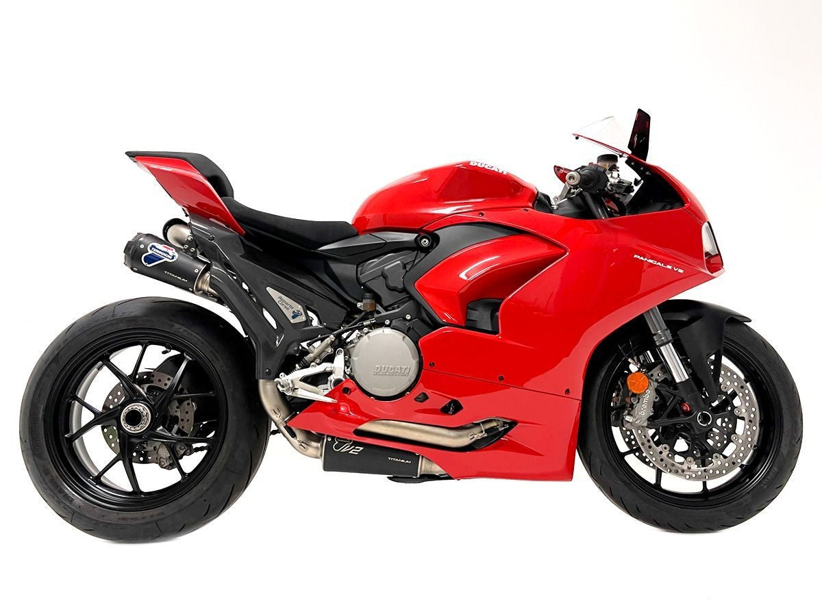 Sistema de escape completo de titanio Termignoni SBK Replica Ducati Panigale V2 955 (20-24) D22009400TNC 