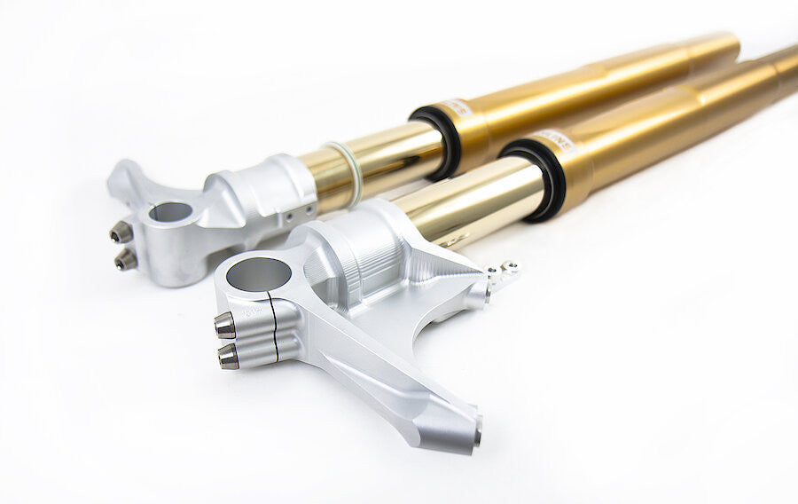 Öhlins Suspensión telescópica invertida Road-Track FGRT 237 para Kawasaki ZX-10 R/RR (21-26) 