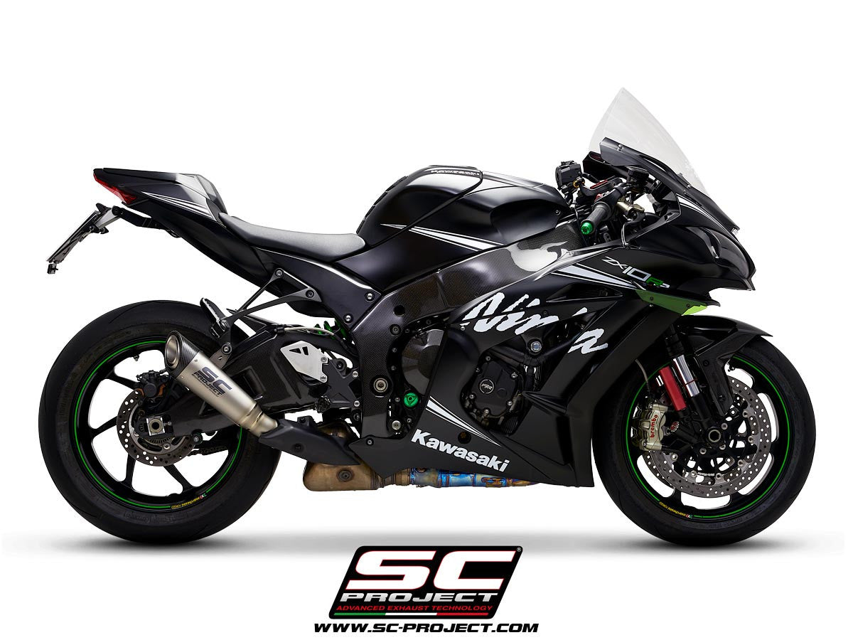 SC-Project Slip-On S1 Kawasaki ZX-10 R/RR (16-20) K22A-41T 